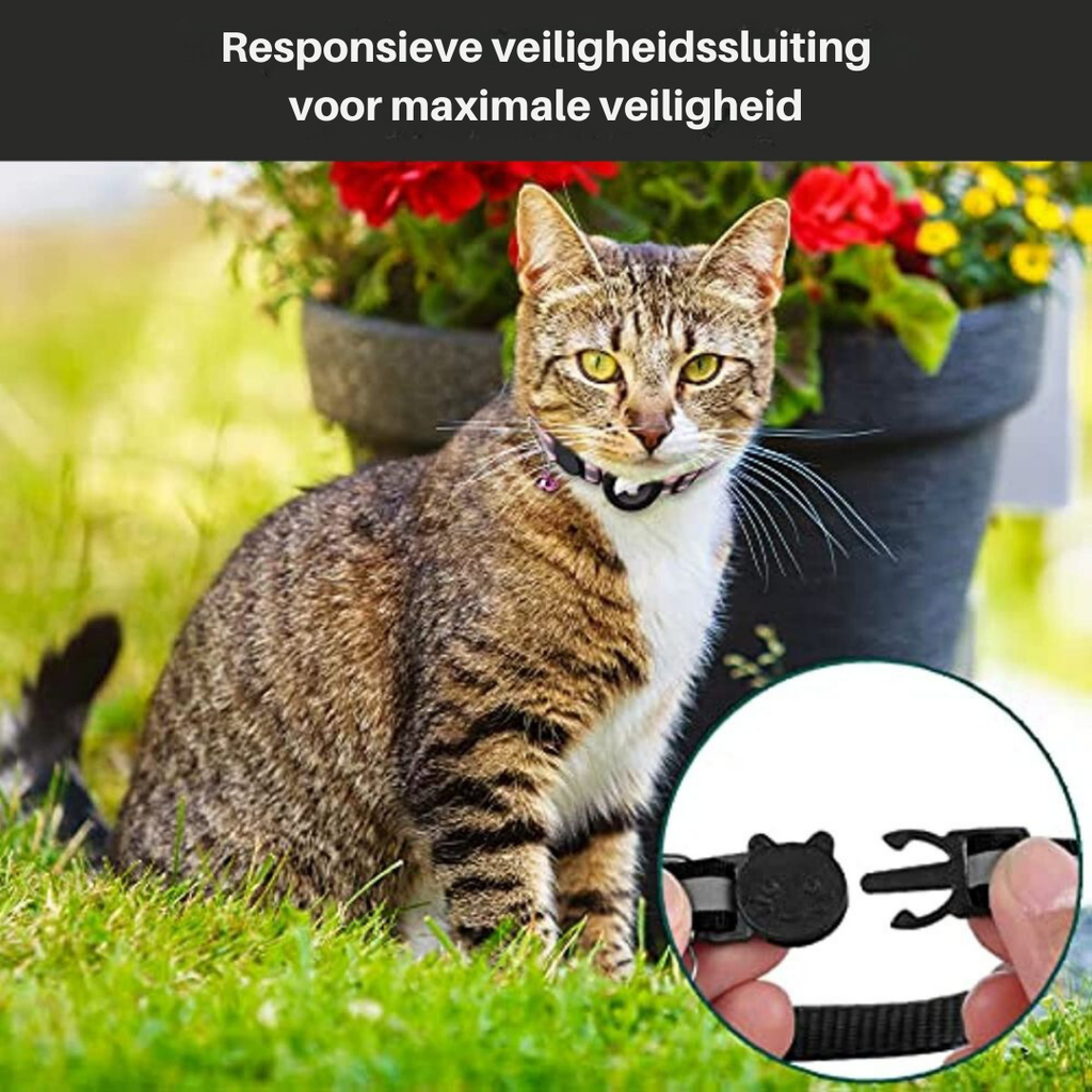 Cat GPS Collar  Reflective Safety Design with Quick Release - Product detail 5