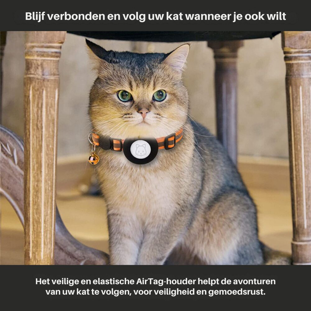 Cat GPS Collar  Reflective Safety Design with Quick Release - Product example