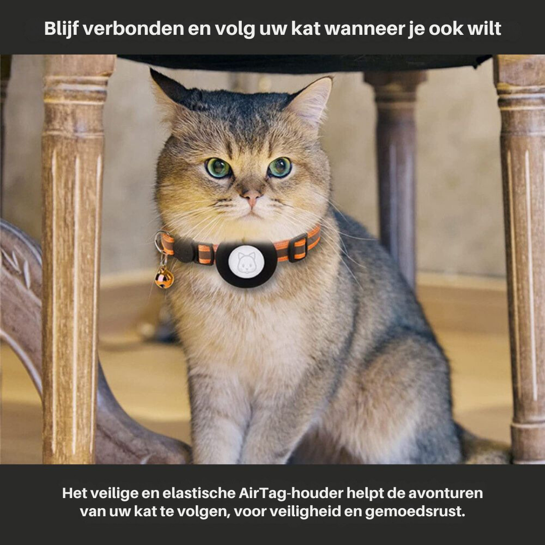 Cat GPS Collar  Reflective Safety Design with Quick Release - Product example