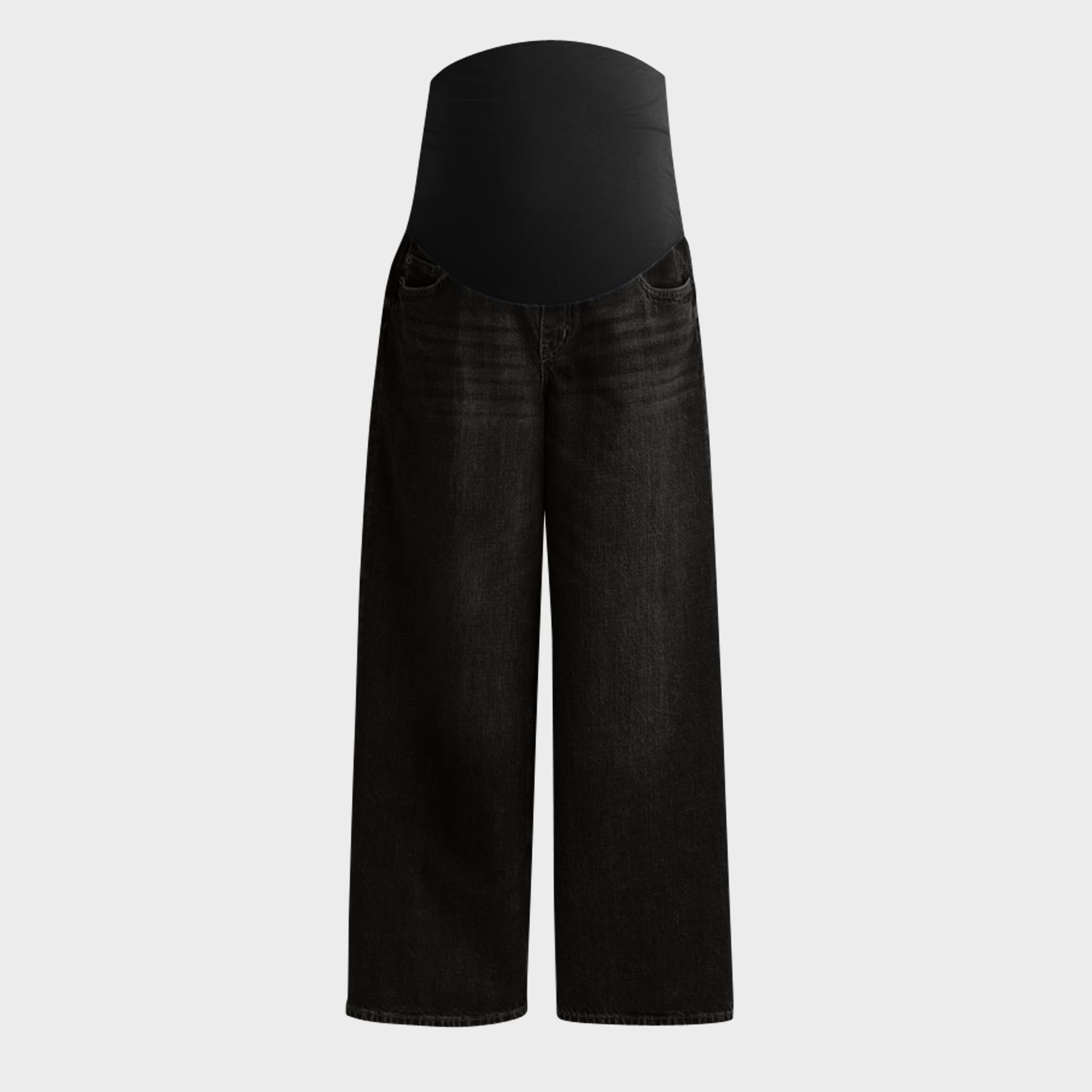 Jeans premaman a gamba larga