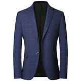 Men’s Lightweight Textured Blazer – Smart Casual Jacket
