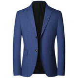 Men’s Lightweight Textured Blazer – Smart Casual Jacket
