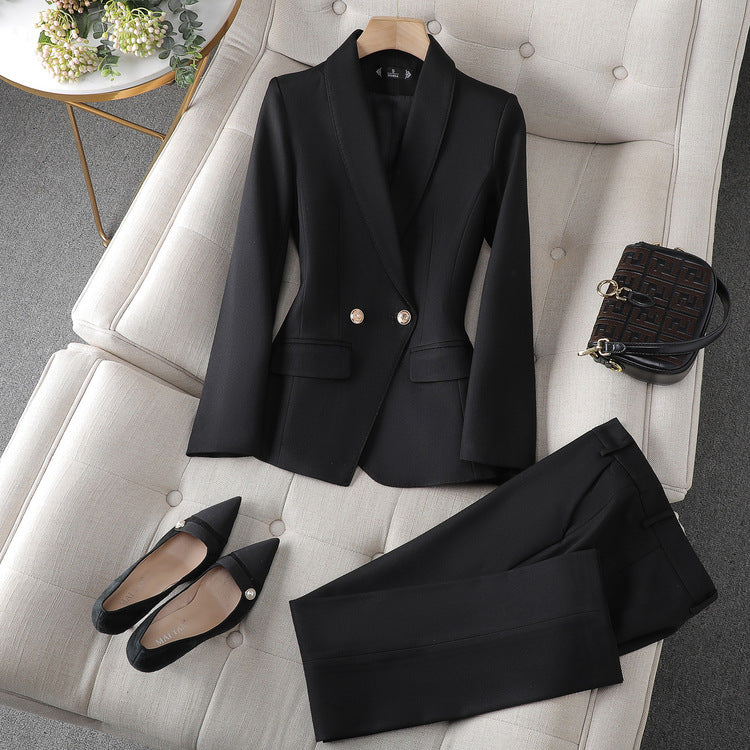 Women’s Blazer & Trousers Set | Elegant Fit for Work & Events