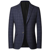 Men’s Lightweight Textured Blazer – Smart Casual Jacket