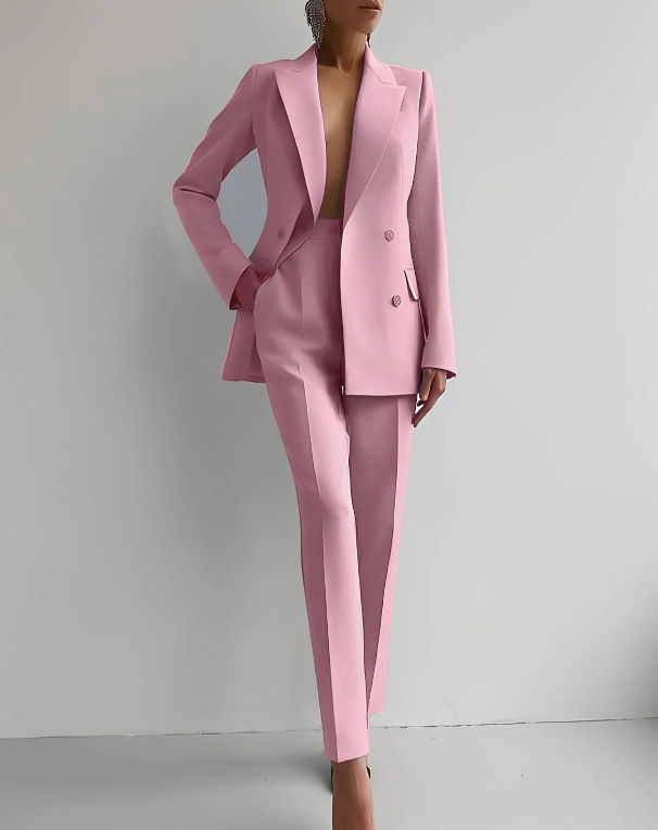 Set elegante da due pezzi con blazer per donna - Sartoria raffinata e sofisticazione moderna
