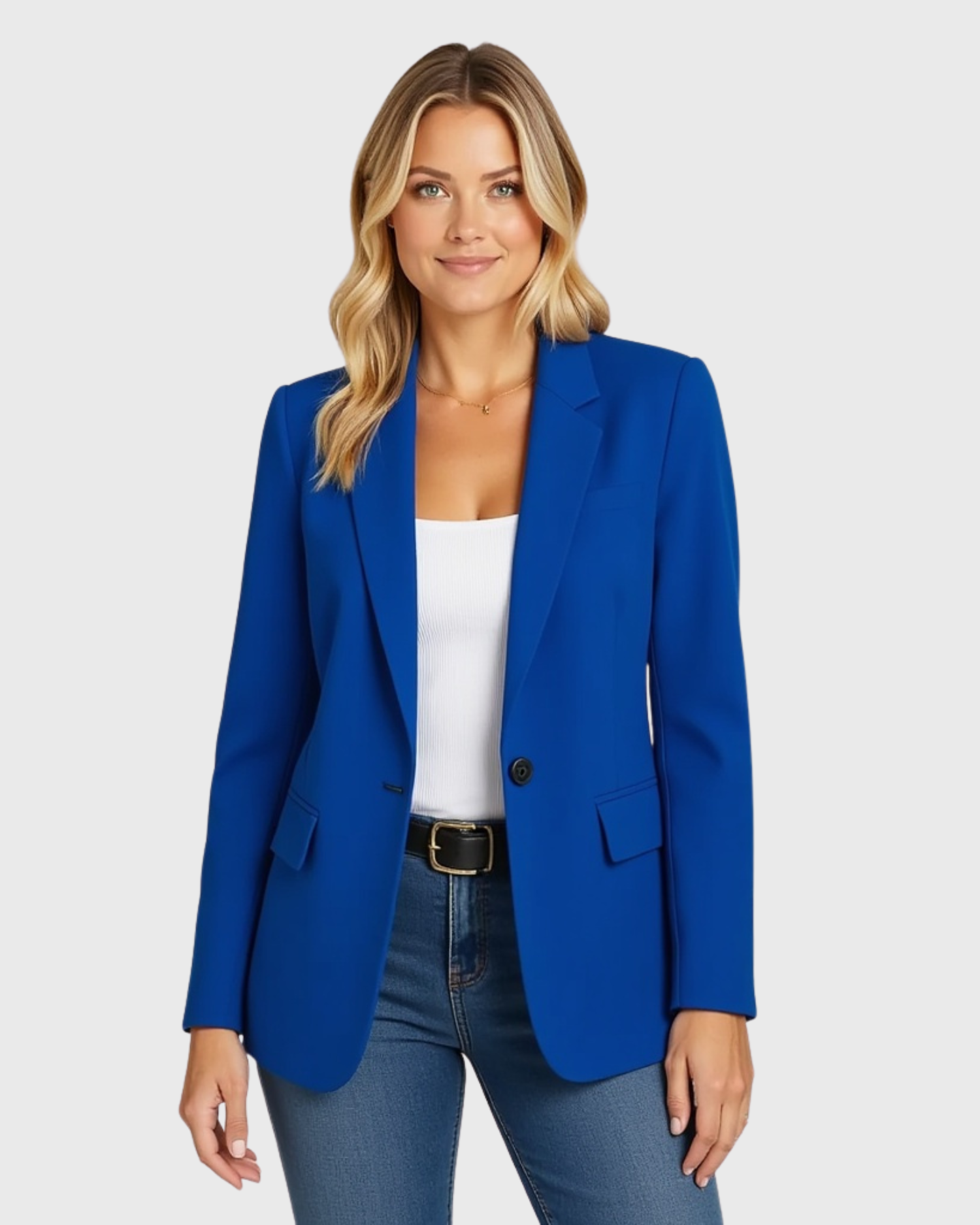 Women’s Fitted Blazer with Structured Silhouette