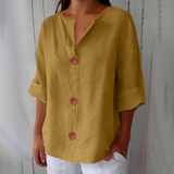Sophia | Relaxed Linen Blouse