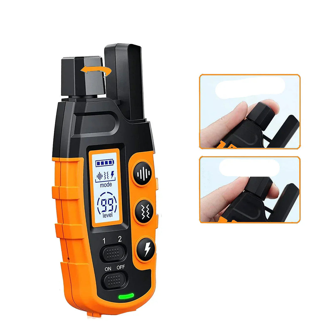 Premium 1000m Dog Training Collar with Remote - Waterproof, Rechargeable E-Collar for All Dog Sizes