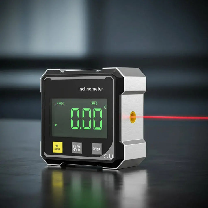 Digitaler Neigungsmesser mit Laser – perfekt ausrichten ohne Nachmessen -   Mivoza Deutschland