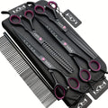 Professional Pet Grooming Kit  Premium Stainless Steel Scissors Set - Product showcase