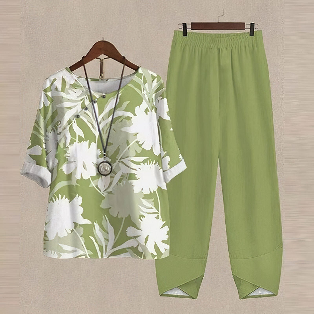 Comfortable Chic Shirt & Trouser Set