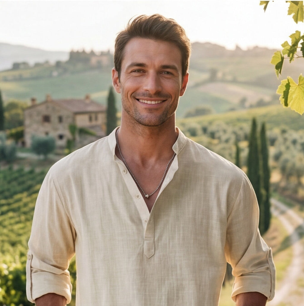 Relaxed Men's Dress Shirt