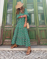 Women’s Maxi Dress – Bohemian Style Loose Fit Gown