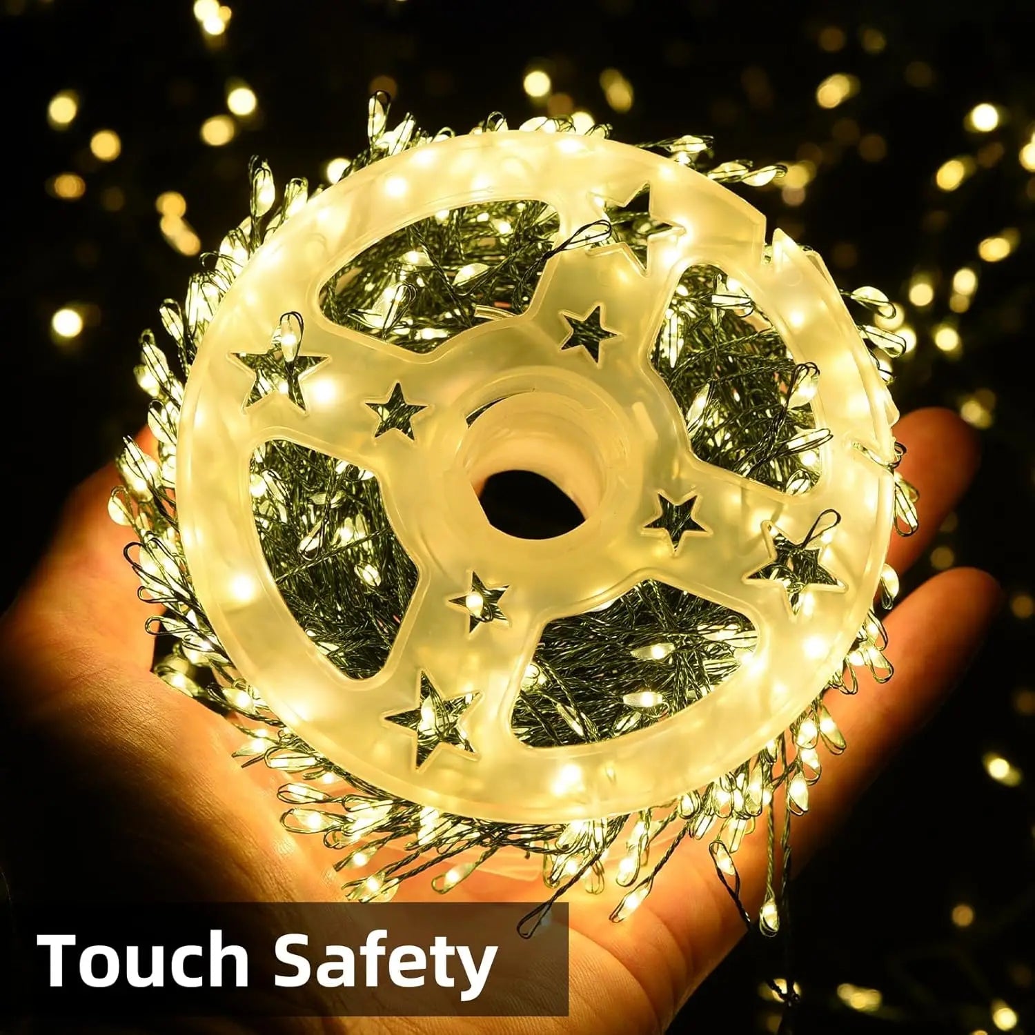 LED Firework String Lights | With Remote Control | 30–75m | 900–2000 LEDs | IP65 Waterproof | For Christmas, Halloween & Parties