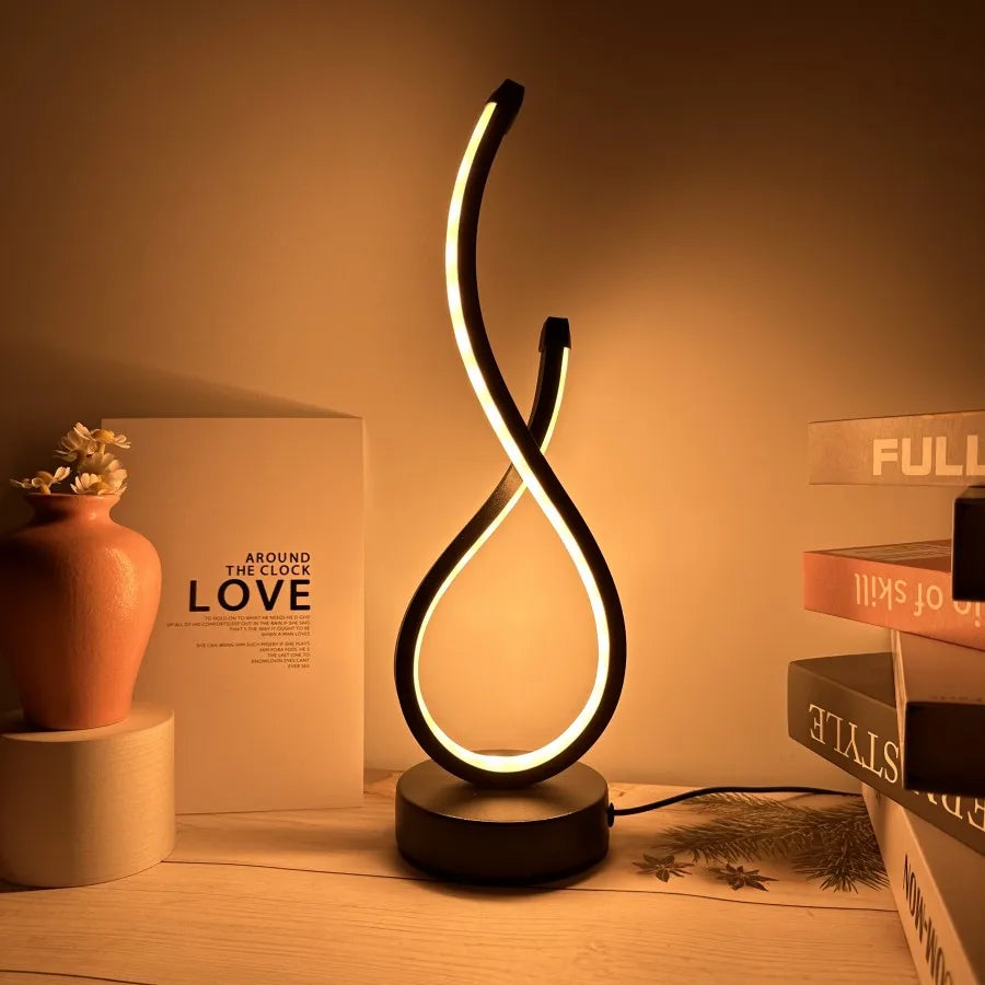 LED Table Lamp | Dimmable | 3 Light Colors | Modern Design