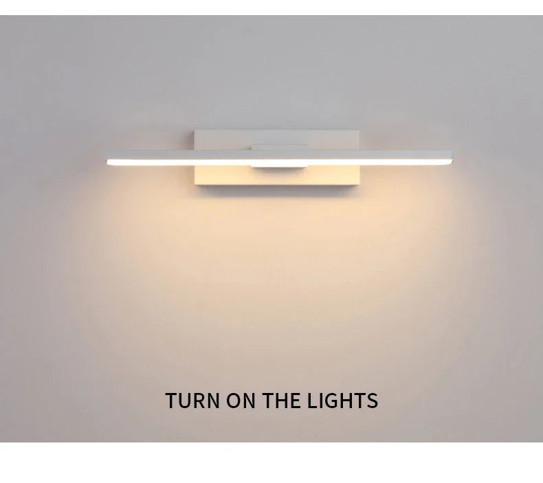 Nastavitelné nástěnné LED svítidlo | otočení o 330° | moderní design do ložnice a obývacího pokoje | hliník