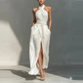 Asterin Halter Maxi Dress
