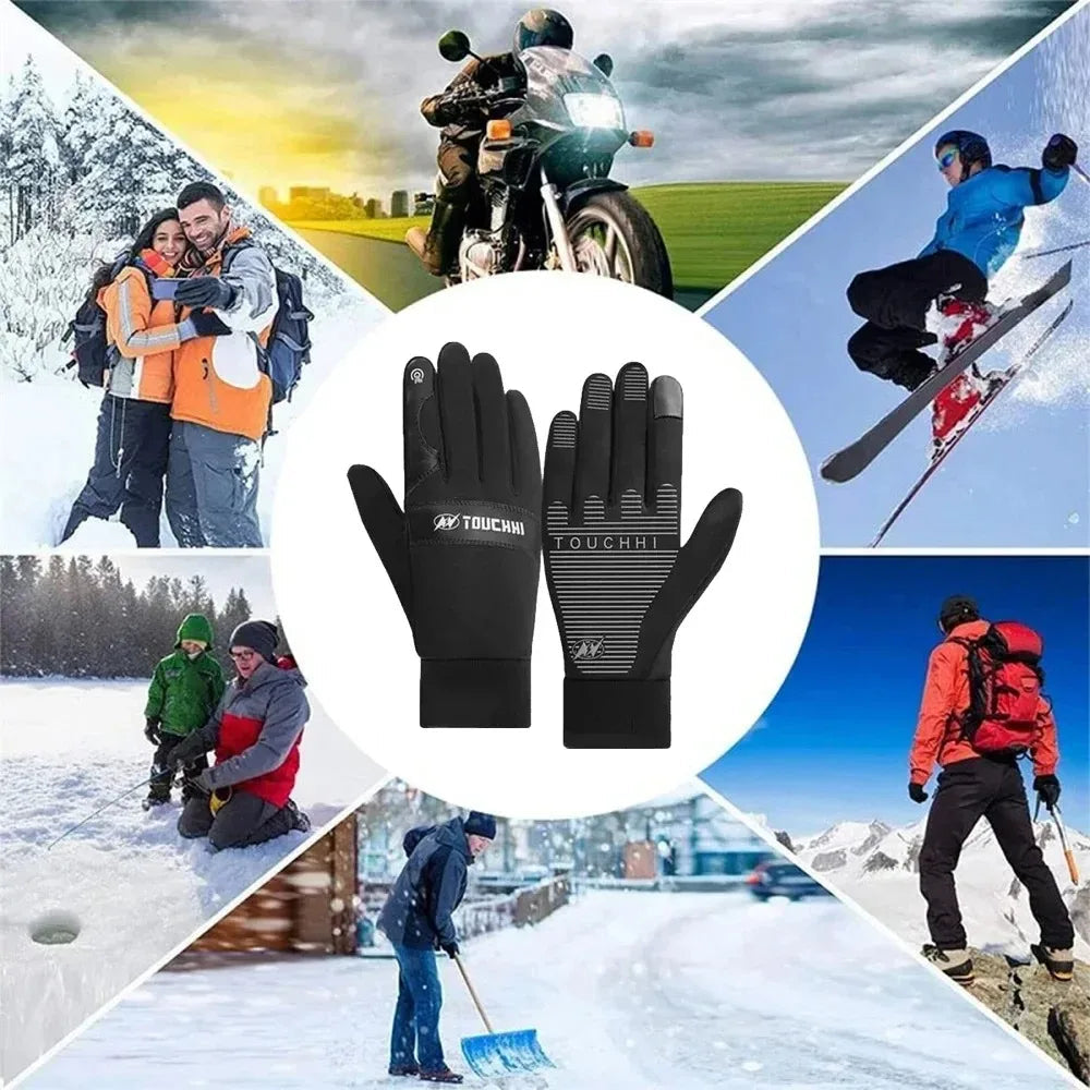 ThermaGlide USB Heated Gloves | Waterproof & Touchscreen Compatible | Winter Hand Warmers for Skiing, Motorcycling & Outdoor