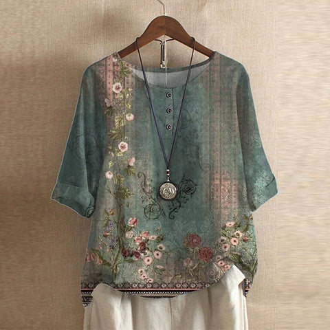 Retro-Inspired Blouse