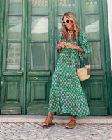 Women’s Maxi Dress – Bohemian Style Loose Fit Gown