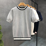 Men’s Knitted Crewneck T-Shirt – Beaumont