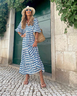 Women’s Maxi Dress – Bohemian Style Loose Fit Gown
