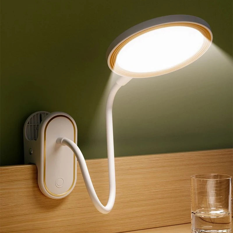 Lampada da tavolo LED touch ricaricabile con luce naturale (4000 K) e design moderno