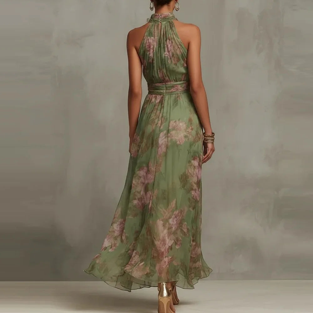 Abito lungo floreale Heather per invitata a matrimonio