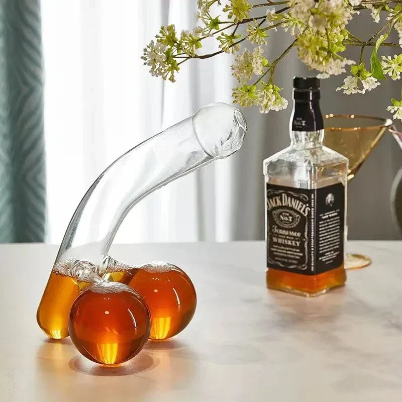 Karafa na whisky a víno