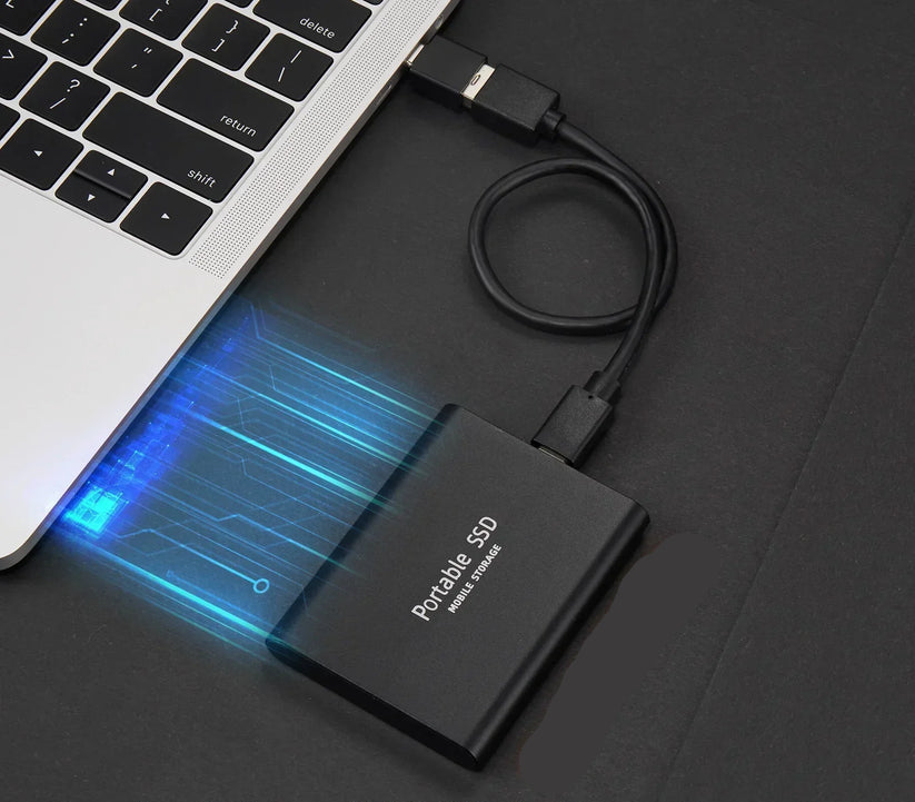 External SSD | USB 3.1 Type-C | Up to 1000 MB/s | 500 GB / 1 TB / 2 TB | Compact & Shockproof