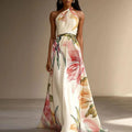Floral Wedding Guest Maxi Dress