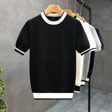 Men’s Knitted Crewneck T-Shirt – Beaumont