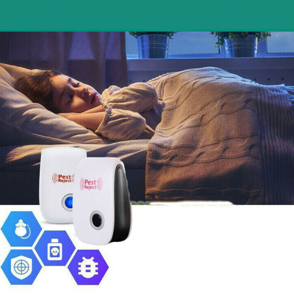 Ultrasonic Mouse Repeller - Get Rid of Mice in 48 Hours or It's Free