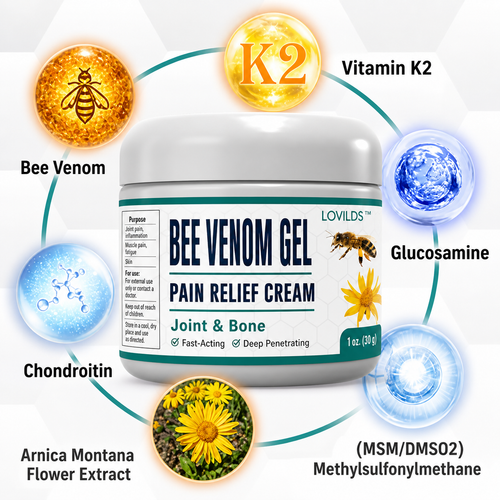 Schmerzmittel | Bienengift Pflege für Gelenke | Wärmende Tiefenwirkung Massage | BeeRelief