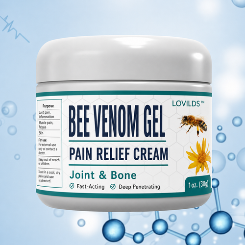 Schmerzmittel | Bienengift Pflege für Gelenke | Wärmende Tiefenwirkung Massage | BeeRelief