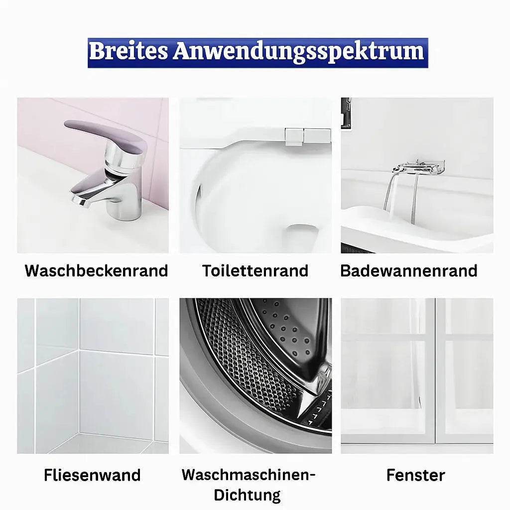 Schnell wirkendes Schimmel- und Fleckenentferner-Gel mit Bürste Mivoza Deutschland
