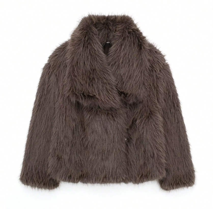 Women's winter jacket | Elegant design | Cozy faux fur look