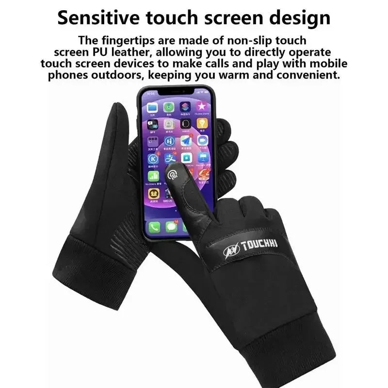 ThermaGlide USB Heated Gloves | Waterproof & Touchscreen Compatible | Winter Hand Warmers for Skiing, Motorcycling & Outdoor