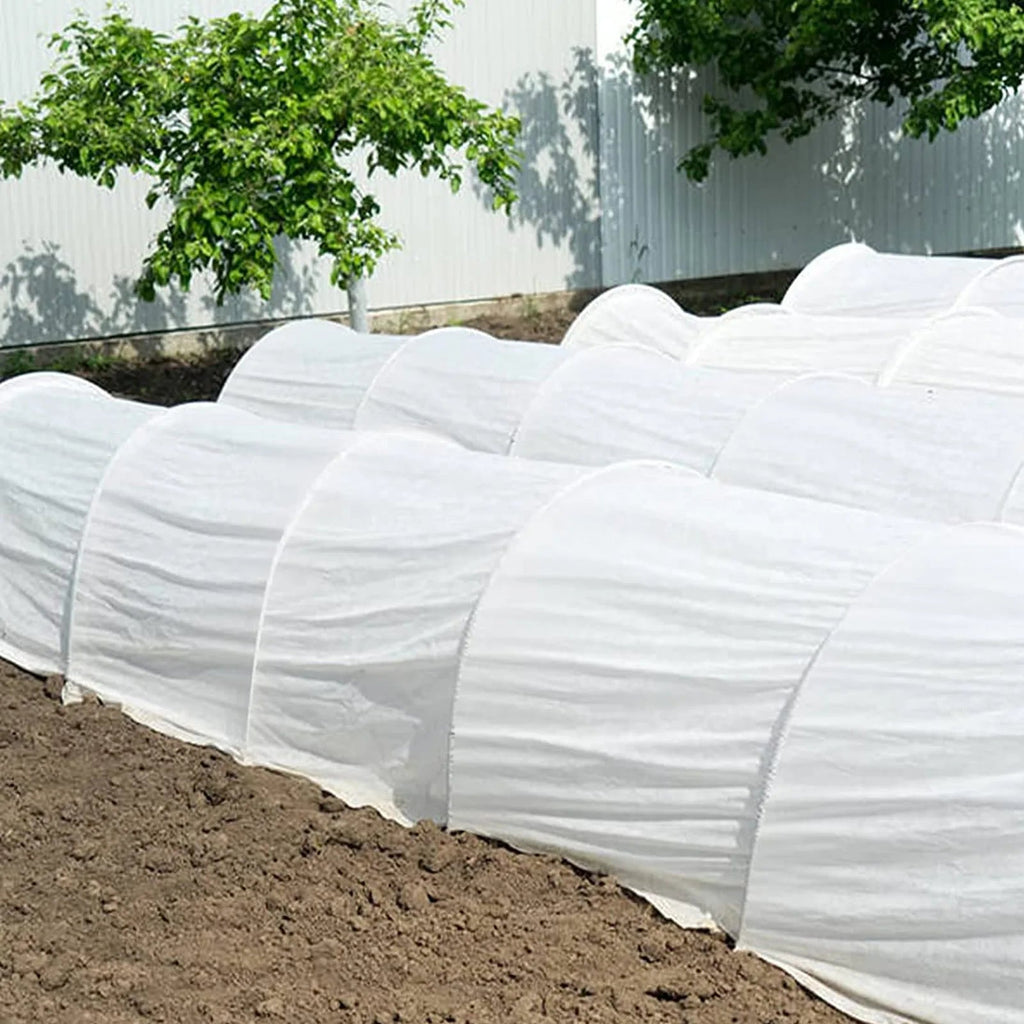 Fiberglass Garden Hoop Set for DIY Plant Tunnels - Rustproof & Reusable