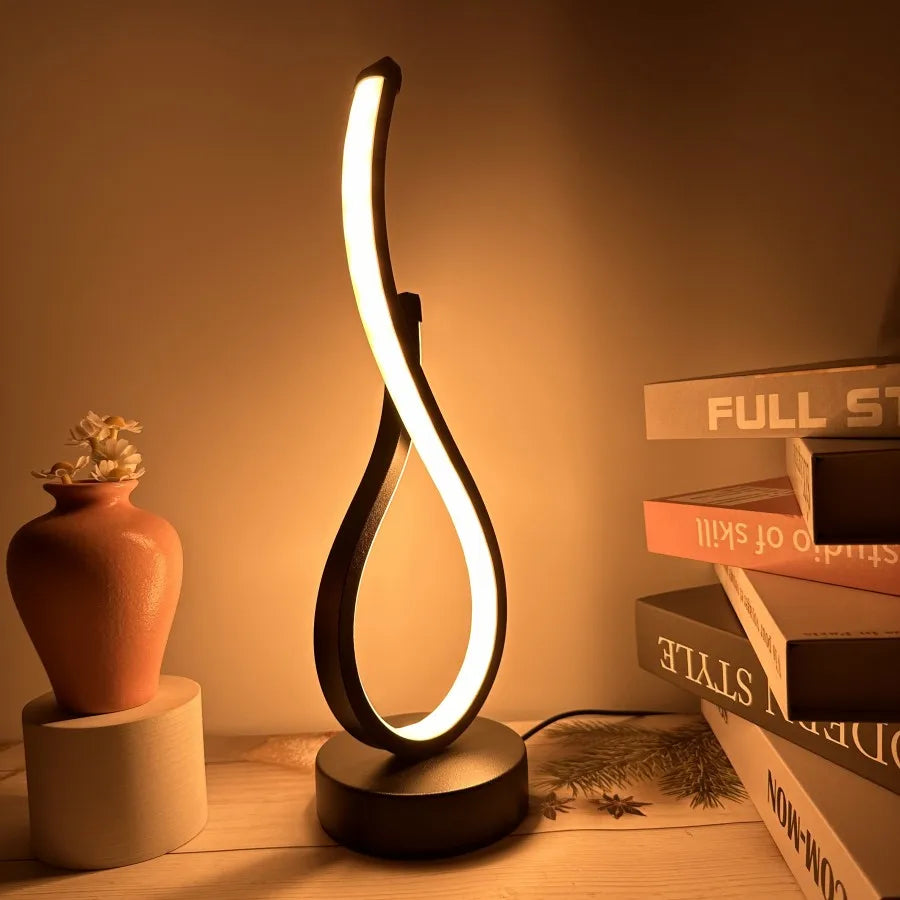 LED Table Lamp | Dimmable | 3 Light Colors | Modern Design