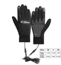 ThermaGlide USB Heated Gloves | Waterproof & Touchscreen Compatible | Winter Hand Warmers for Skiing, Motorcycling & Outdoor