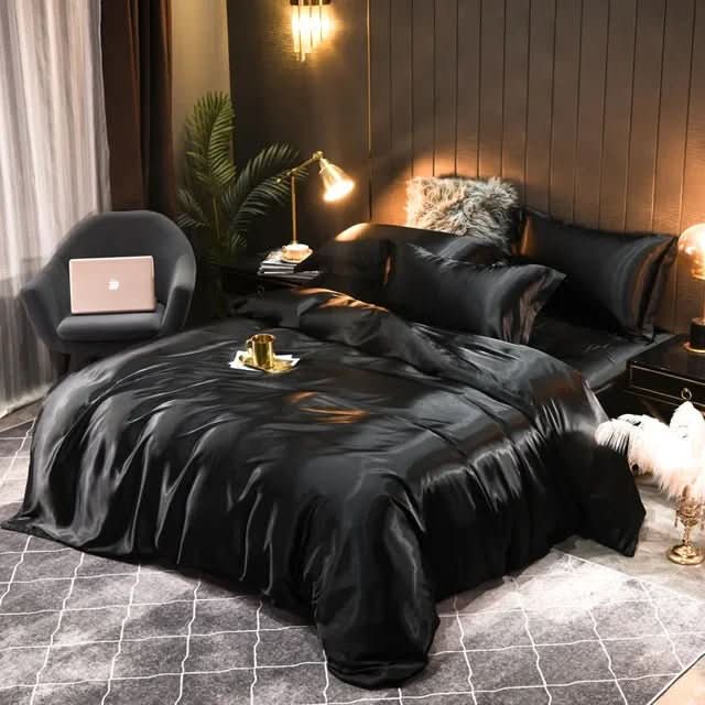 Silk Duvet Cover  Premium Natural Mulberry Silk Bedding - Product detail 11