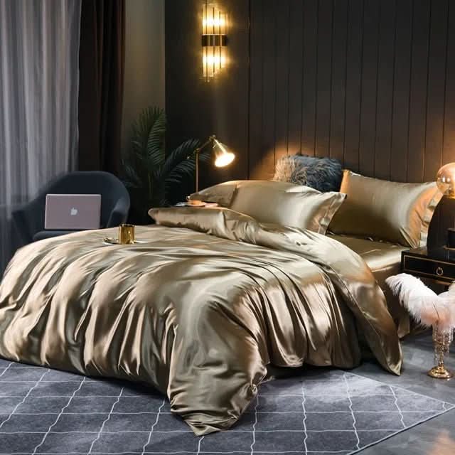 Silk Duvet Cover  Premium Natural Mulberry Silk Bedding - Product detail 7