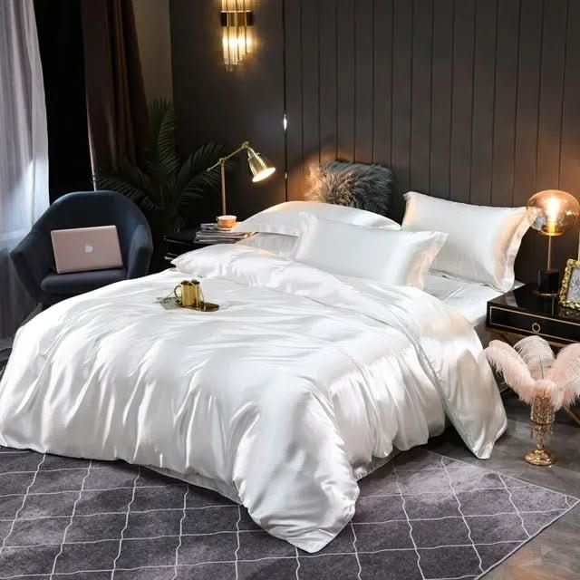 Silk Duvet Cover  Premium Natural Mulberry Silk Bedding - Product detail 8