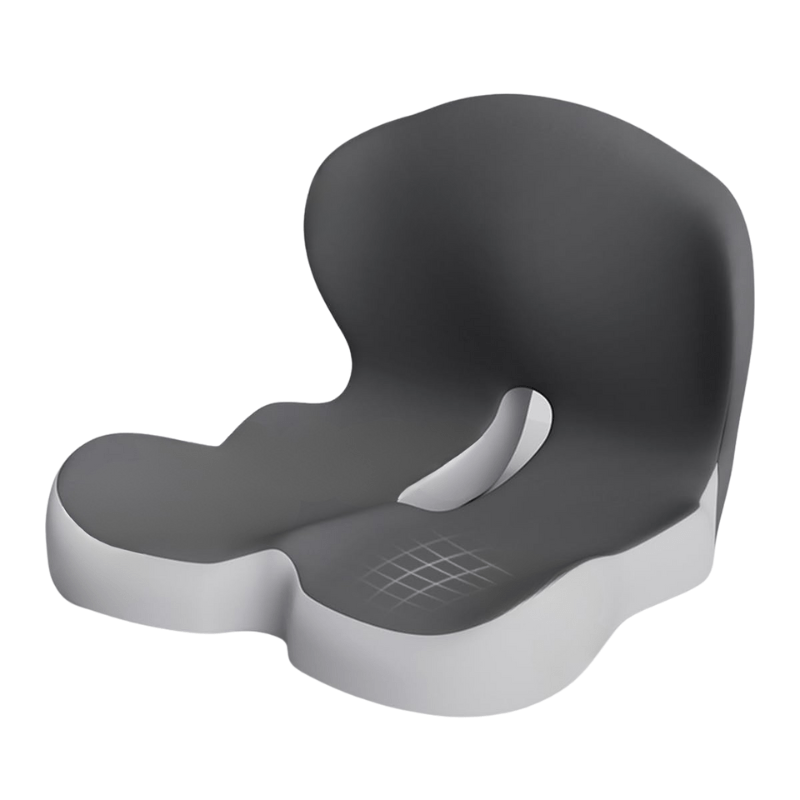 Sitzkissen | Ergonomisches Memory Foam Sitzkissen | Druckentlastend & Rutschfest | ErgoComfort