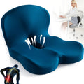 Sitzkissen | Ergonomisches Memory Foam Sitzkissen | Druckentlastend & Rutschfest | ErgoComfort