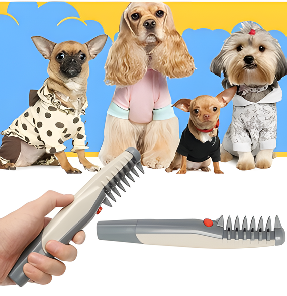 Tangle-Free Pet Trimmer | Painless Grooming for Dogs & Cats | Suitable for All Fur Types