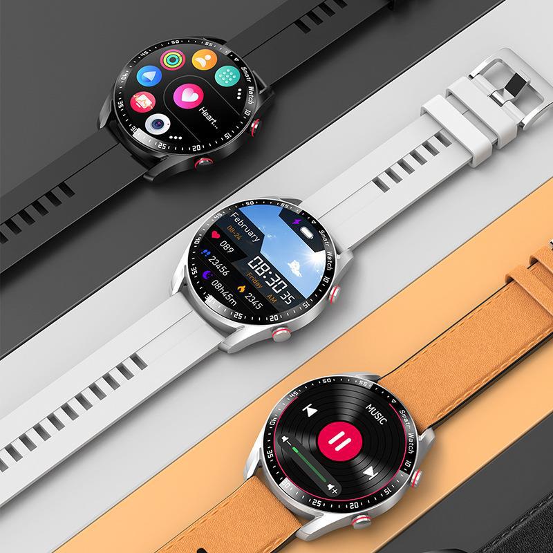 Digital Health Smart Watch  Blood Glucose Monitor With IP67 Rating - Product example