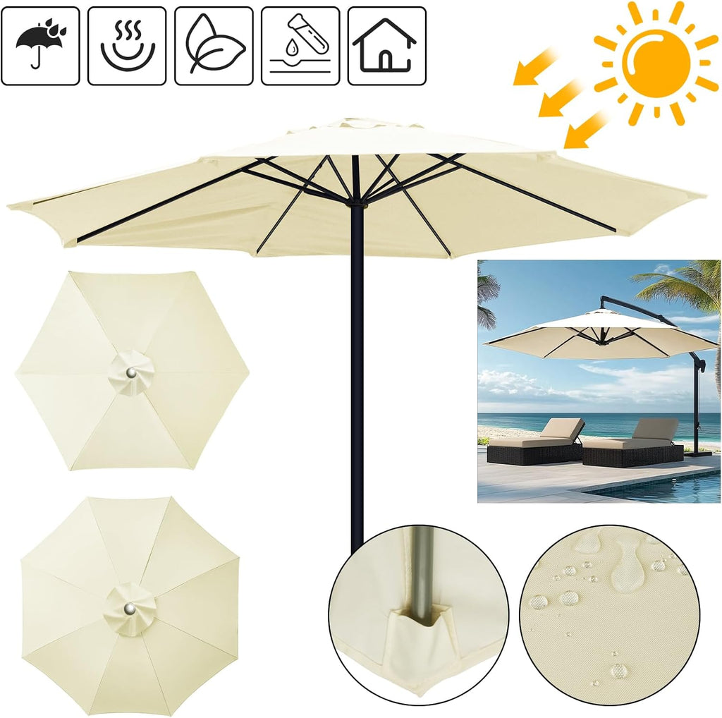 Sonnenschutz Abdeckung | Wasserabweisender Wetterschutz | Belüftungsöffnung | TerraShade