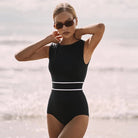Sophie | Elegant Monokini Badpak Dames met Verfijnde Details voor Zomerse Dagen 0